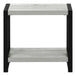 I 2082 Accent Table - 22"H / Grey / Black Metal - Furniture Depot (7881081192696)