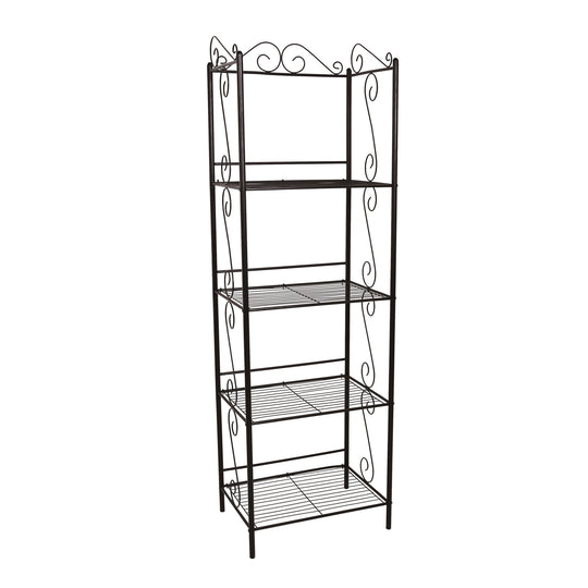 I 2103 Bookcase - 70"H / Copper Metal Etagere - Furniture Depot (7881082372344)