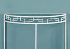 I 2112 Accent Table - 36"L / White Metal Hall Console - Furniture Depot (7881082568952)
