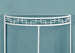 I 2112 Accent Table - 36"L / White Metal Hall Console - Furniture Depot (7881082568952)