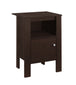 I 2135 Accent Table - Espresso Night Stand With Storage - Furniture Depot (7881083420920)