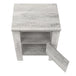 I 2142 Accent Table - Industrial Grey Night Stand With Storage - Furniture Depot (7881084141816)