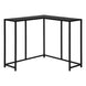 I 2157 Accent Table - 36"L / Black / Black Corner Console - Furniture Depot (7881085059320)