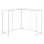 I 2160 Accent Table - 36"L / White / White Corner Console - Furniture Depot (7881085387000)
