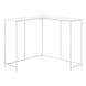 I 2160 Accent Table - 36"L / White / White Corner Console - Furniture Depot (7881085387000)