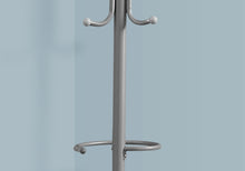 Load image into Gallery viewer, I 2163 Coat Rack - 68&quot;H / Silver Metal - Furniture Depot (7881085649144)