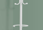I 2164 Coat Rack - 68"H / White Metal - Furniture Depot (7881085747448)
