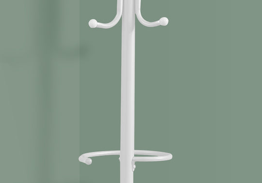 I 2164 Coat Rack - 68"H / White Metal - Furniture Depot (7881085747448)