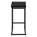 I 2170 Accent Table - 24"H / Black / Black Metal - Furniture Depot (7881085845752)