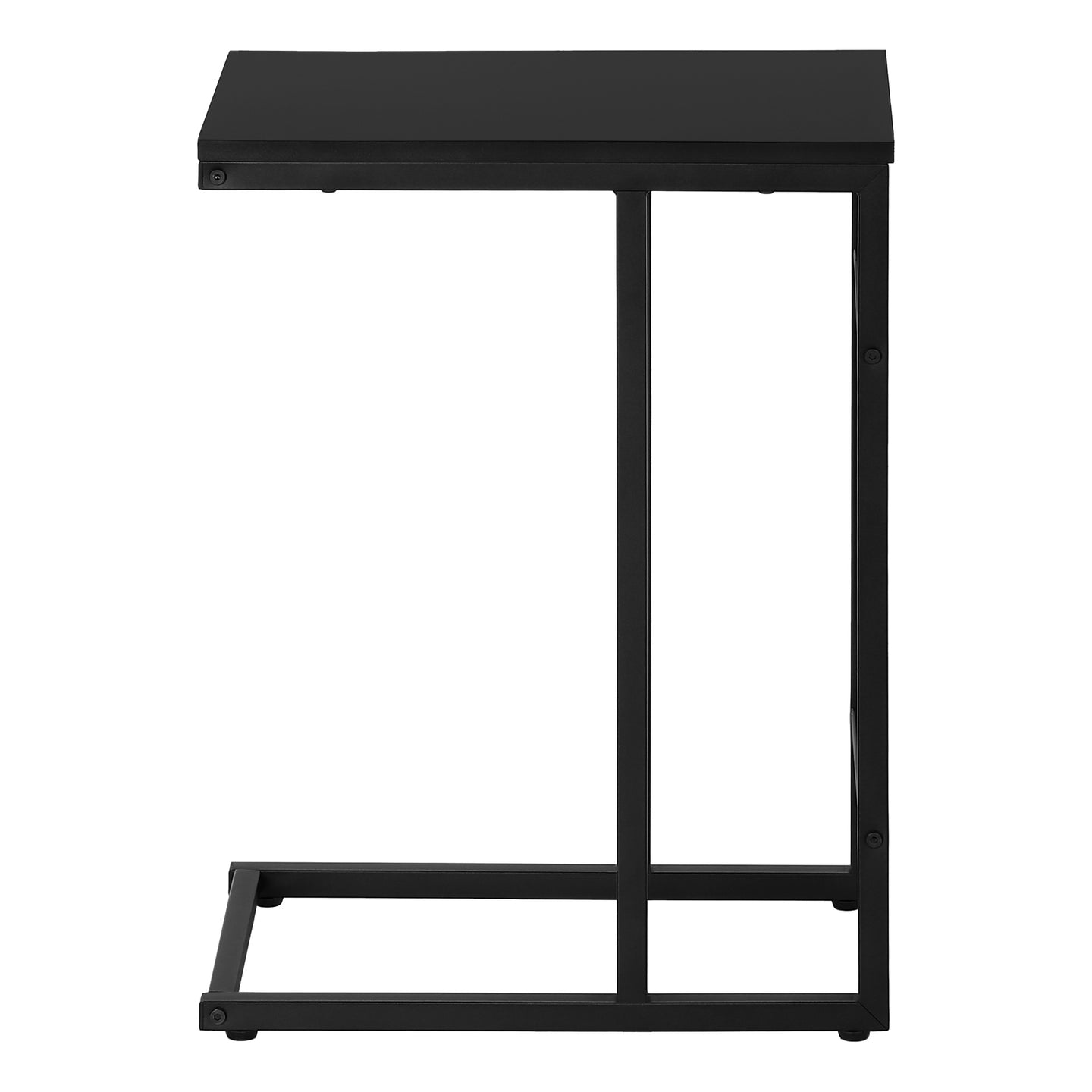 I 2170 Accent Table - 24"H / Black / Black Metal - Furniture Depot (7881085845752)