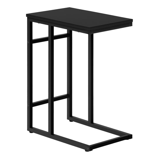 I 2170 Accent Table - 24"H / Black / Black Metal - Furniture Depot (7881085845752)