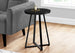 I 2175 Accent Table - 22"H / Black / Black Metal - Furniture Depot (7881086468344)