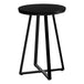 I 2175 Accent Table - 22"H / Black / Black Metal - Furniture Depot (7881086468344)