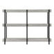 I 2217 Accent Table - 48"L / Grey / Black Metal Hall Console - Furniture Depot (7881088762104)