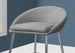 I 2298 Barstool - 2pcs / Grey Fabric / Chrome / Counter Height - Furniture Depot (7881089941752)