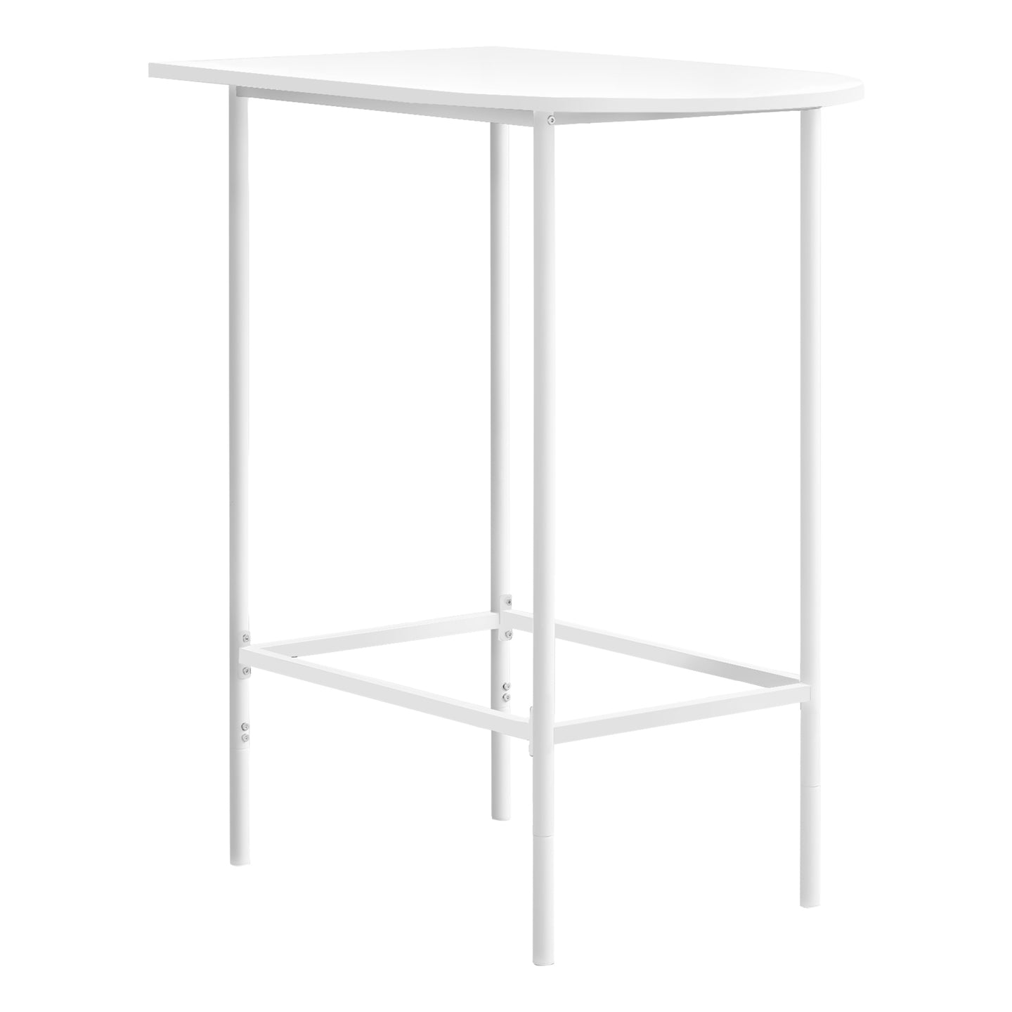 I 2376 Home Bar - 24"X 36" / White Top And Metal Spacesaver - Furniture Depot (7881091219704)