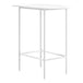 I 2376 Home Bar - 24"X 36" / White Top And Metal Spacesaver - Furniture Depot (7881091219704)