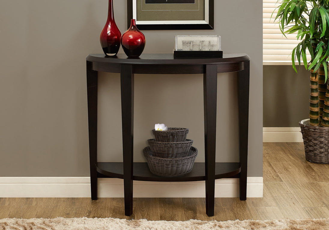 I 2450 Accent Table - 36"L / Espresso Hall Console - Furniture Depot (7881092497656)