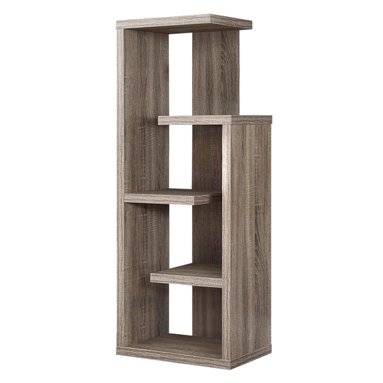 I 2467 Bookcase - 48"H / Dark Taupe Accent Display Unit - Furniture Depot (7881092727032)