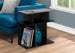 I 2477 Accent Table - 24"H / Black / Grey Top - Furniture Depot (7881093316856)