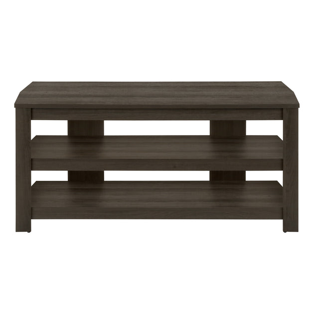 I 2514 Tv Stand - 42"L / Brown Oak Corner - Furniture Depot (7881093906680)