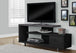 I 2575 Tv Stand - 60"L / Black / Grey Top With 1 Drawer - Furniture Depot (7881094562040)