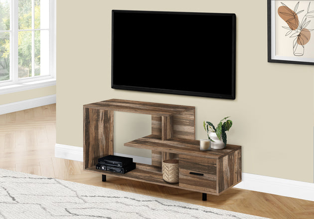 I 2611 Tv Stand - 48"L / Brown Reclaimed / 1 Drawer - Furniture Depot (7881094955256)