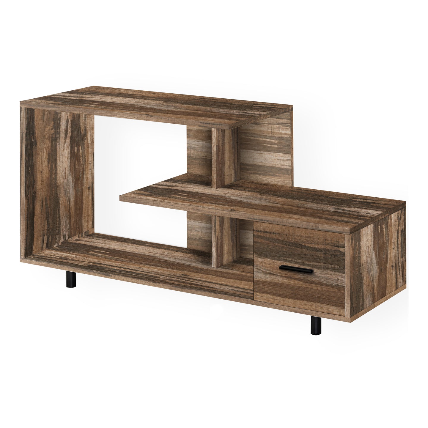 I 2611 Tv Stand - 48"L / Brown Reclaimed / 1 Drawer - Furniture Depot (7881094955256)