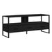 I 2616 Tv Stand - 48"L / Black / Black Metal - Furniture Depot (7881095020792)