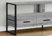 I 2617 Tv Stand - 48"L / Grey / Black Metal - Furniture Depot (7881095053560)