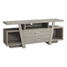 I 2721 Tv Stand - 60"L / Dark Taupe With 2 Storage Drawers - Furniture Depot