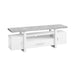 I 2725 Tv Stand - 60"L / White / Cement-Look Top - Furniture Depot (7881096528120)