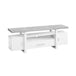 I 2725 Tv Stand - 60"L / White / Cement-Look Top - Furniture Depot (7881096528120)