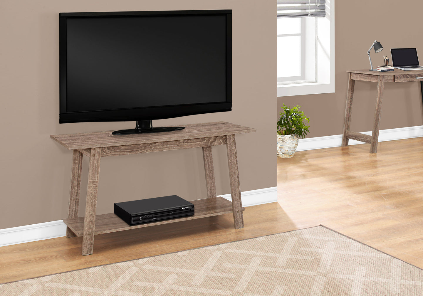 I 2736 Tv Stand - 42"L / Dark Taupe - Furniture Depot