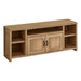 I 2744 Tv Stand - 60"L / Golden Pine Reclaimed Wood-Look - Furniture Depot (7881097445624)