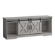 I 2747 Tv Stand - 60"L / Grey With 2 Sliding Doors - Furniture Depot