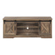 I 2748 Tv Stand - 60"L / Brown Reclaimed-Look / 2 Sliding Doors - Furniture Depot (7881098002680)