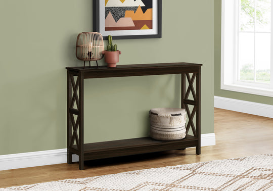 I 2790 Accent Table - 48"L / Espresso Hall Console - Furniture Depot (7881099018488)