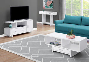 I 2800 Tv Stand - 48"L / White With Storage - Furniture Depot (7881099378936)