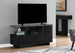 I 2801 Tv Stand - 48"L / Black / Grey Top With Storage - Furniture Depot (7881099444472)