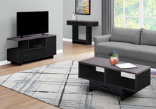 Load image into Gallery viewer, I 2801 Tv Stand - 48&quot;L / Black / Grey Top With Storage - Furniture Depot (7881099444472)