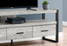 I 2821 Tv Stand - 60"L / Grey Reclaimed Wood-Look / 3 Drawers - Furniture Depot