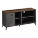 I 2830 Tv Stand - 48"L / Grey Concrete / Medium Brown Reclaimed - Furniture Depot