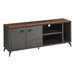 I 2831 Tv Stand - 60"L / Grey Concrete / Medium Brown Reclaimed - Furniture Depot