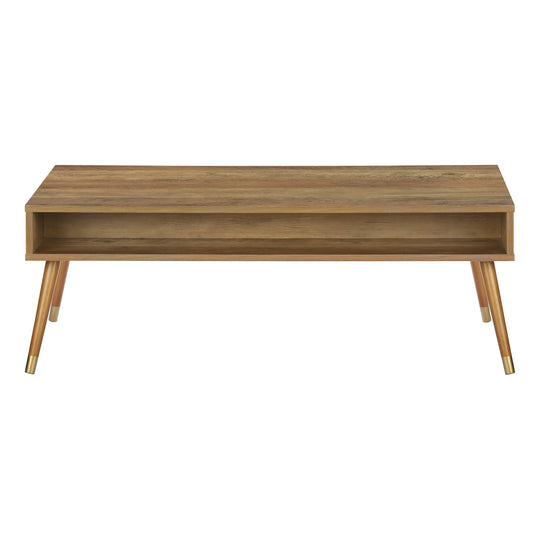 I 2836 Coffee Table - Walnut Mid-Century With A Drawer - Furniture Depot (7881101082872)