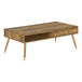 I 2836 Coffee Table - Walnut Mid-Century With A Drawer - Furniture Depot (7881101082872)