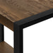 I 2852 Accent Table - Brown Reclaimed Wood-Look / Black Metal - Furniture Depot (7881102360824)