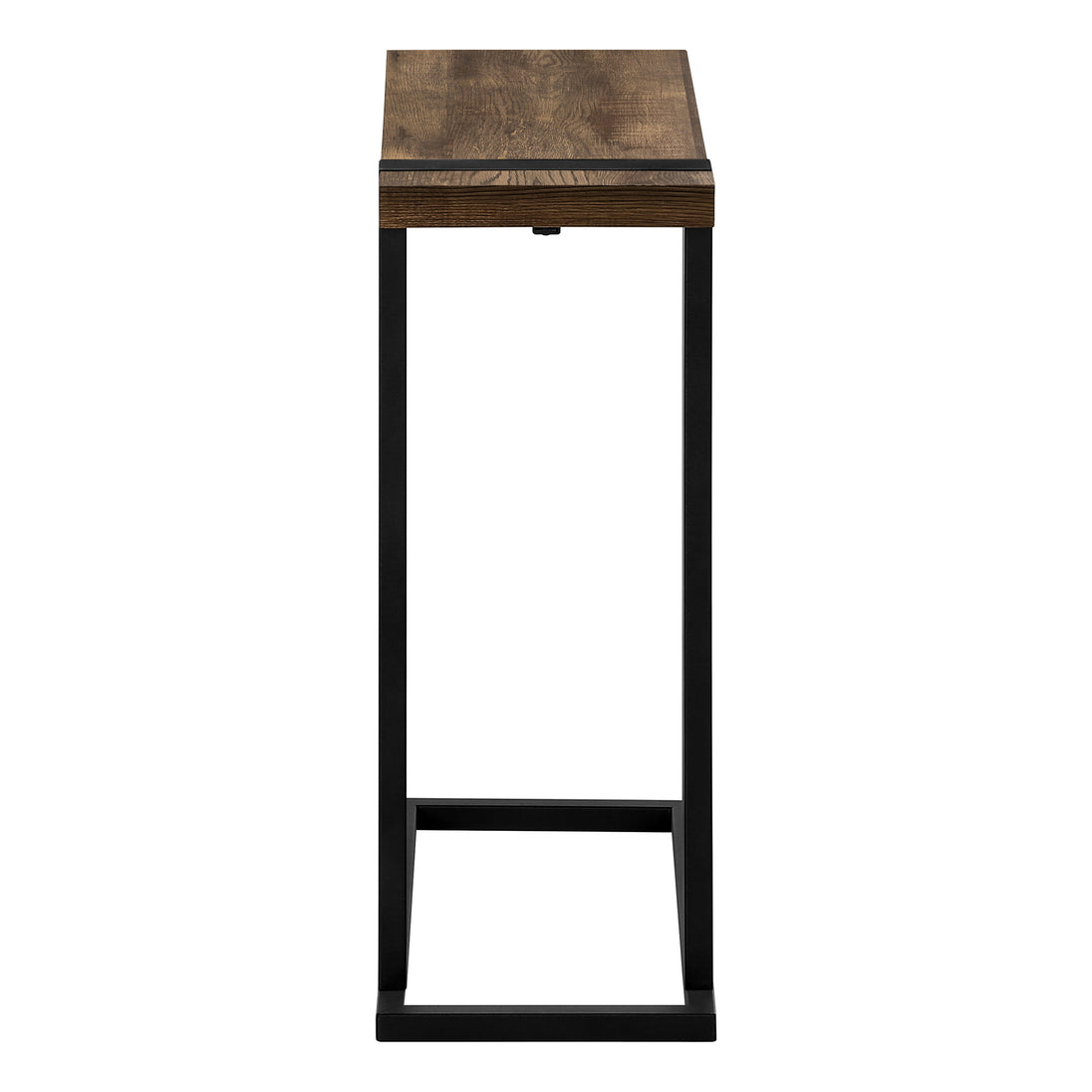 I 2853 Accent Table - Brown Reclaimed Wood-Look / Black Metal - Furniture Depot (7881102491896)