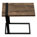 I 2853 Accent Table - Brown Reclaimed Wood-Look / Black Metal - Furniture Depot (7881102491896)