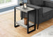 I 2857 Accent Table - Grey Reclaimed Wood-Look / Black Metal - Furniture Depot (7881103081720)